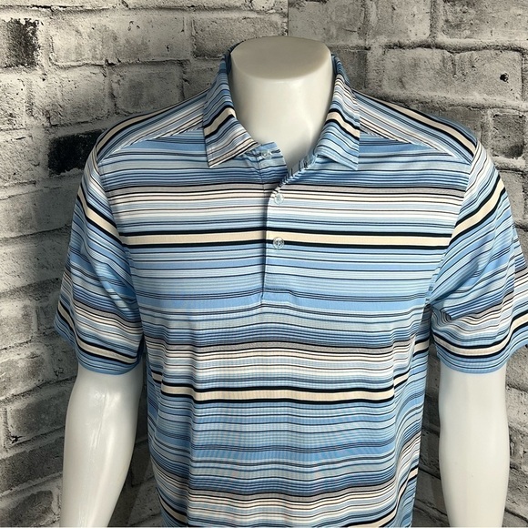 Callaway X-Series Striped Golf Polo Shirt - Picture 2 of 6